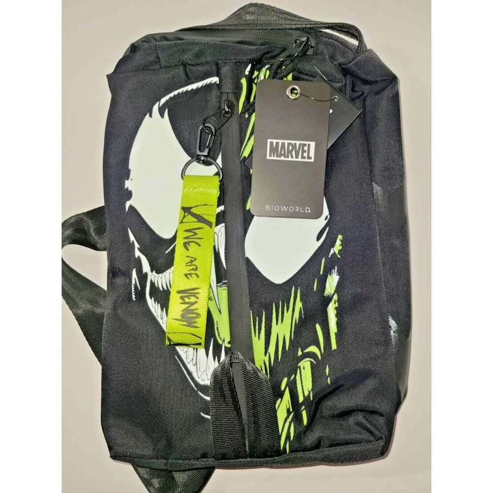 Marvel Venom Split Bioworld Sling Bag Back to School! NEW